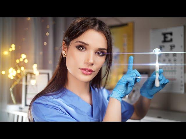 ASMR  The most UNPREDICTABLE Cranial Nerve Exam Focus Tests - Roleplay