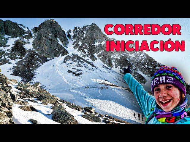 PICO DE LA MONTAÑETA 2.558 | CORREDOR CENTRAL SO | INICIACIÓN ALPINISMO INVERNAL