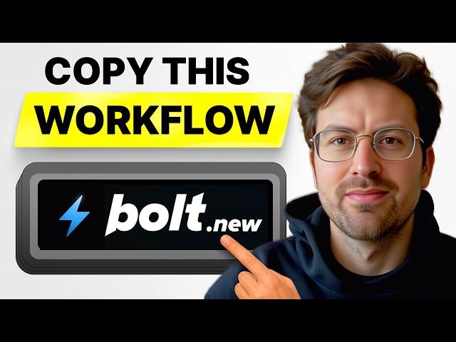 Bolt.new Tutorial for Beginners (the Cursor AI and V0 Killer)