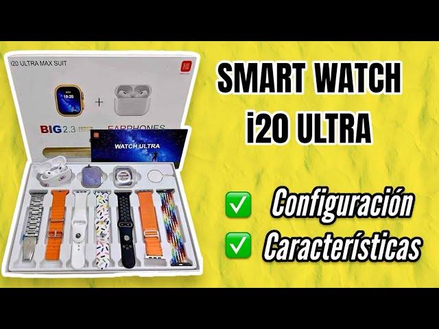 Combo Smart Watch i20 Ultra - Review