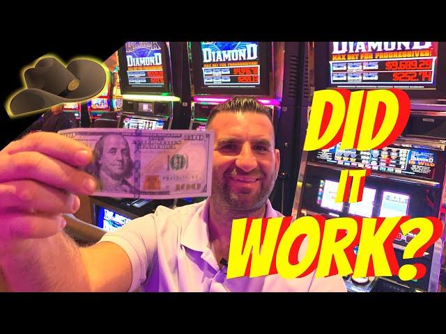 We Tried @CowboySlots Low-Budget Handpay Jackpot Method!!! #chumashcasino