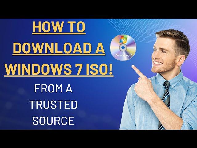 How to Download a windows 7 ISO file