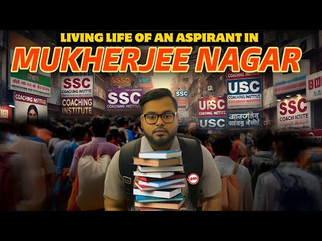 Living Life of an Aspirant in Mukherjee Nagar | 24 Hours Challenge | Gaurav Chamber