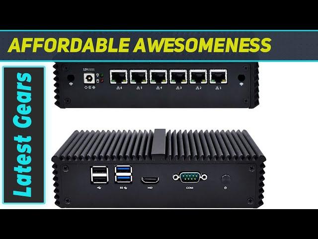 Qotom Qotom-Q555G6-S05 Mini PC i5 7200U – Best Mini PC for Networking and Firewall