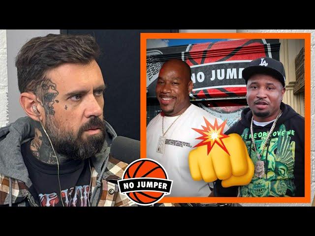 Adam on Wack 100 & Luce Cannon Being Involved in a Brawl Outside of No Jumper