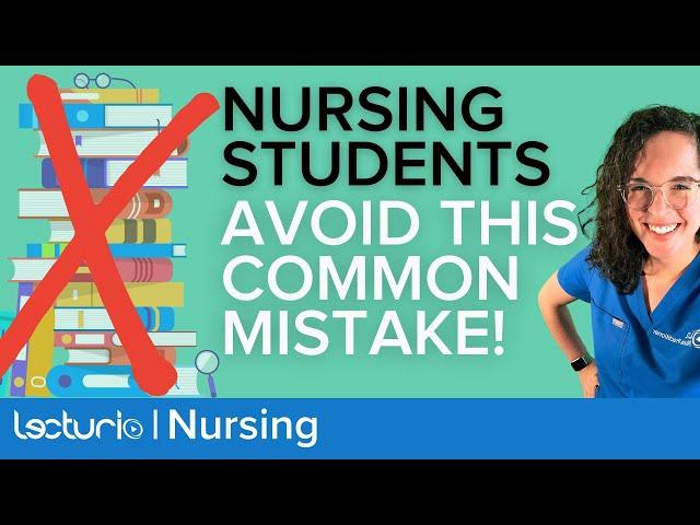 How To Narrow Down What To Actually Study In Nursing School | Lecturio Nursing School Tips