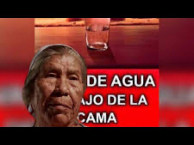 DOÑA PETRA Y LA INDUCCIÓN AL RELAX PARA EL RITUAL DEL AGUA