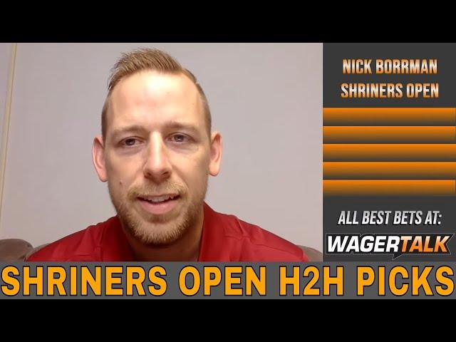 PGA Tour Picks & Predictions | Shriners Children's Open Betting Preview and H2H Matchup Play