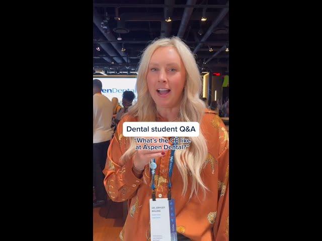 Dr. Ashley Boling Talks Aspen Dental's Continuing Education for Dental Students