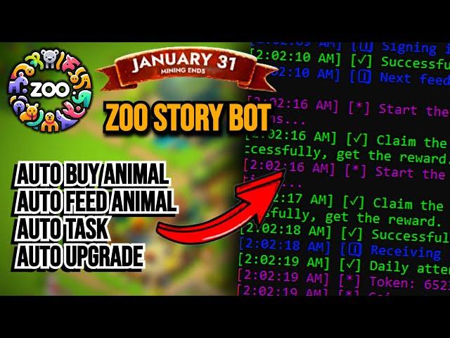 ZOO Bot Automation Script - Zoo Story Bot Telegram Script #zoo_story_bot