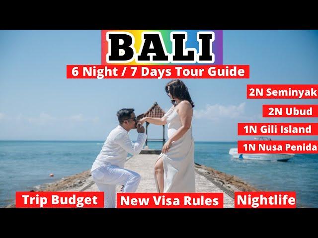 BALI Tour Guide 2025 | India To Bali Indonesia Trip Cost, New Visa Rules & Complete Itinerary Hindi