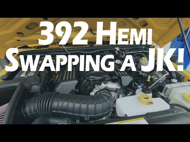 Jeep Wrangler JK 485 HP 6.4 L Hemi Swap at Mount Zion Offroad