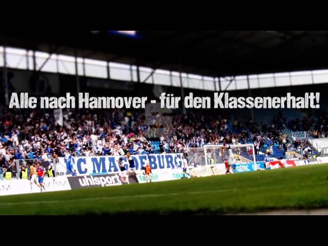 Alle nach Hannover Trailer - 1. FC MAGDEBURG - www.sportfotos-md.de