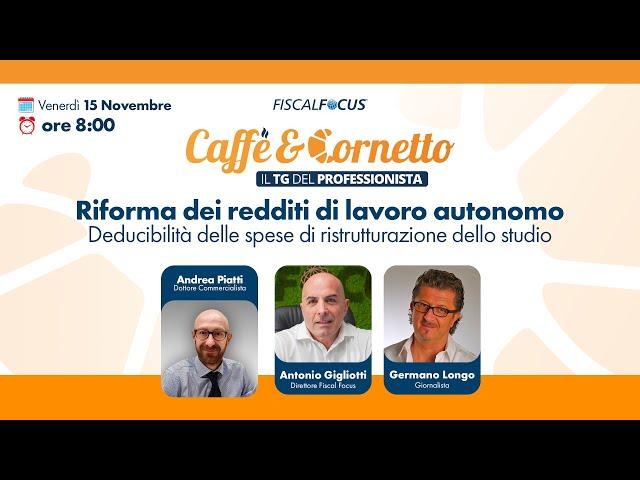 Caffè e Cornetto 15.11