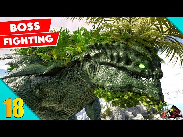 My 1st Boss Fight With Nature Colossus Failed  : ARK Primal Fear Plus : ARK Survival Evolved : #18