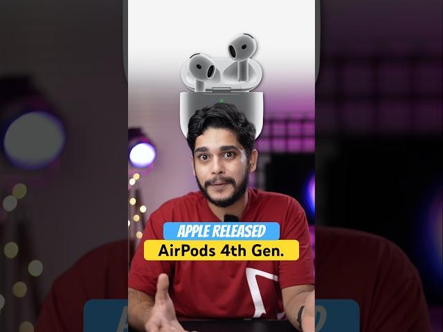 Apple AirPods 4th Gen Released #apple #airpods #new