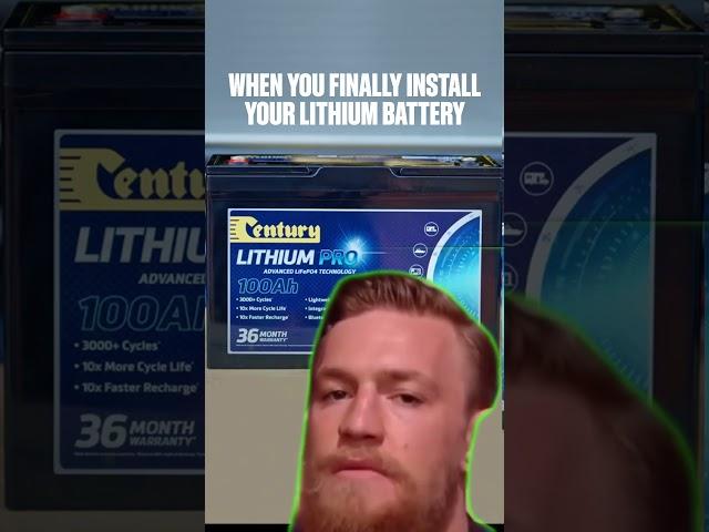 When You Install A New Lithium Battery