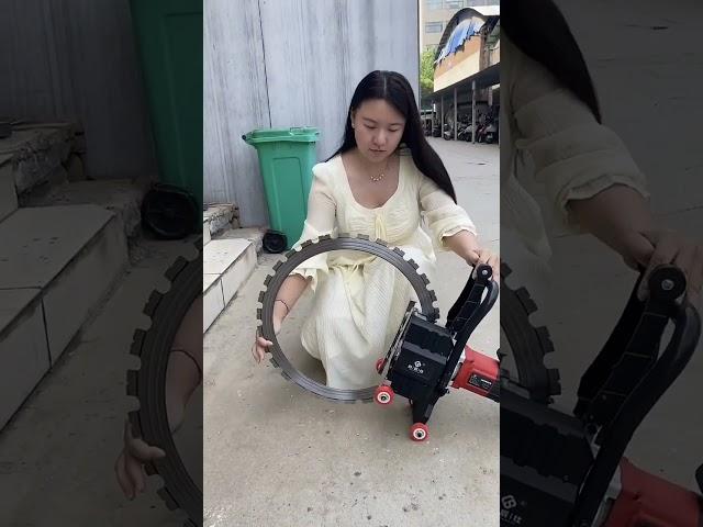#High frequency ring saw #Cutting reinforced concrete #Factory direct salessource