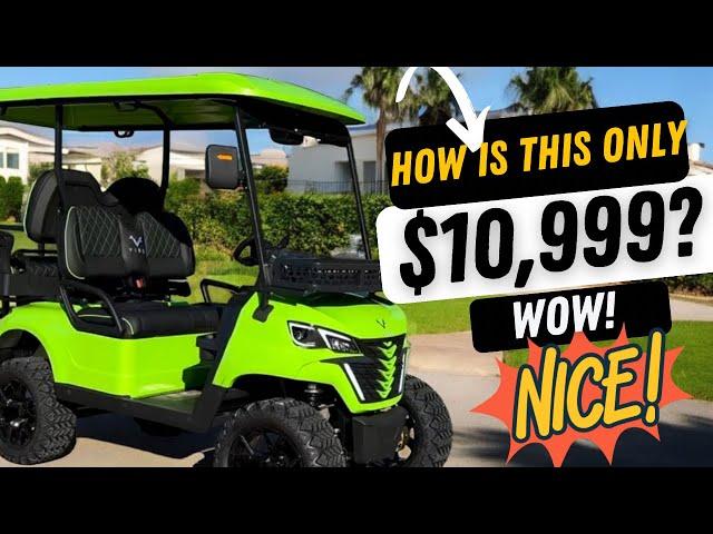 2025 Vibe EV4: The ultimate 4-passenger golf cart!