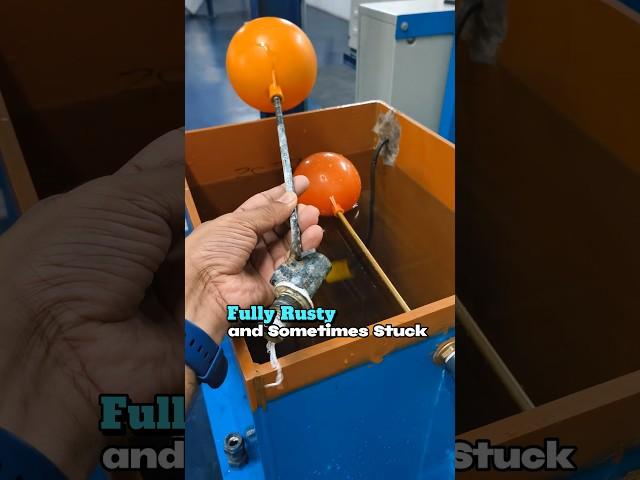 Water Tank Float Valve Replacement | Makeup Tank Chilled Water #hvac #plumbing #plumber