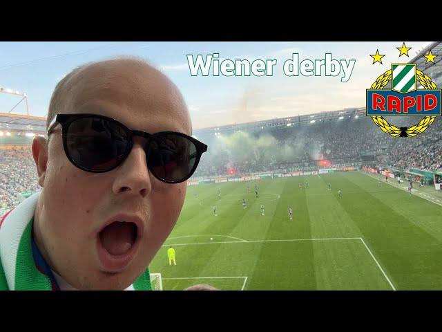 KICKS OFF AT THE WIENER DERBY!!! - SK Rapid Wien vs FK Austria Wien 