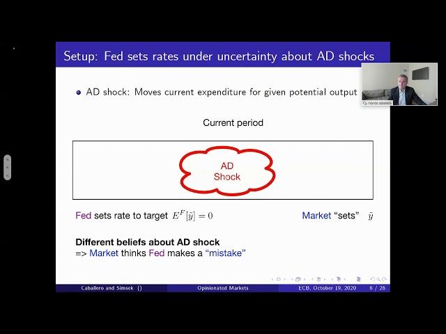 Session 1: Ricardo Caballero - ECB Conference on Monetary Policy - 19 October 2020