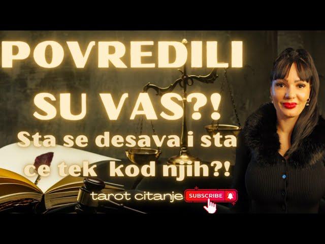 ZNAJU DA IM SE SVE OVO DESAVA ZBOG VAS I DA SU TO ZASLUZILI!!! Bezvremeno tarot citanje