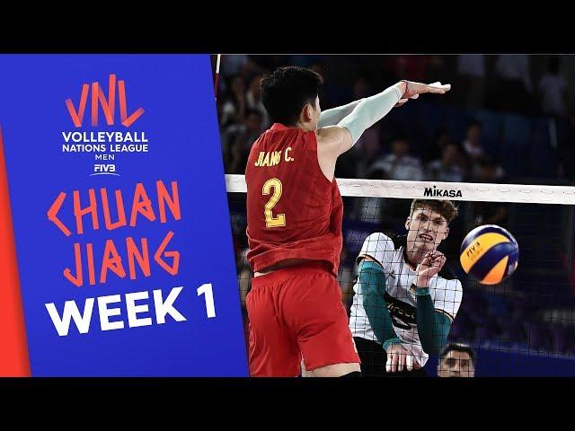 China at its best: Chuan Jiang with 20 Points made vs. Germany | Volleyball Nations League 2019