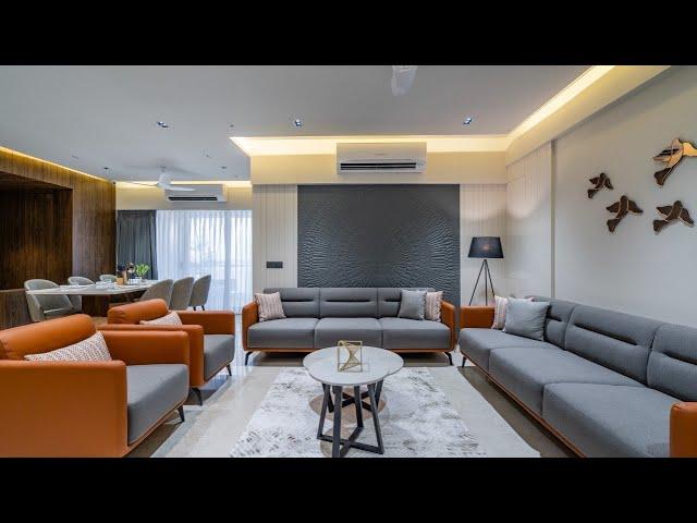 Arjun Skylife Design By Parisar Studio #livingroomdesign #ahmedabad