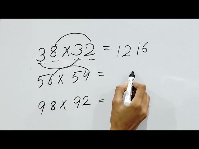  “Learn 2-Digit Multiplication in Seconds! | Easy Math Trick for Kids ”
