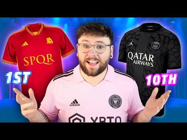 THE TOP 10 FOOTBALL KITS OF 2023!