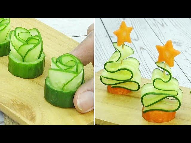 Cucumber & Carrot decoration ideas | Thaitrick