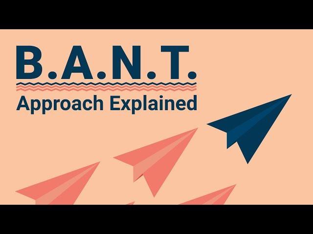 The BANT Approach Explained | Quick Sales Tips