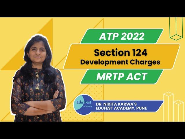 Section 124 Development Charges (MRTP 1966 Act )