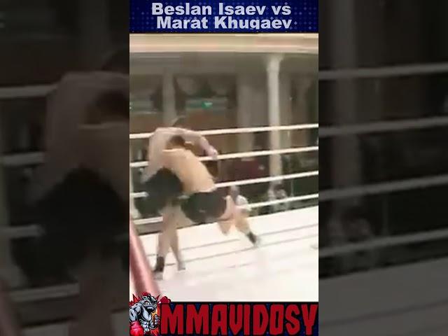 TKO Punches GnP ProFC 12 - Beslan Isaev vs Marat Khugaev #ProFC #mma #TKO