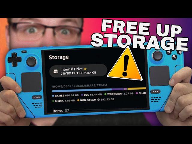 Steam Deck - Free Up Disk Space and Get More Storage!