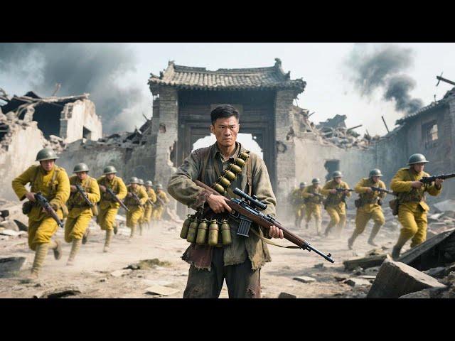 日軍圍堵傻小子，怎料傻小子是神槍手，彈無虛發全殲敵軍  抗日 | Kung Fu