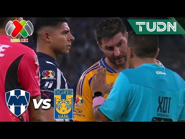 ¡GIGNAC Y GUZMÁN SE ENCARAN! | Monterrey 4-2 Tigres | Liga Mx -AP2024 - J12 | TUDN