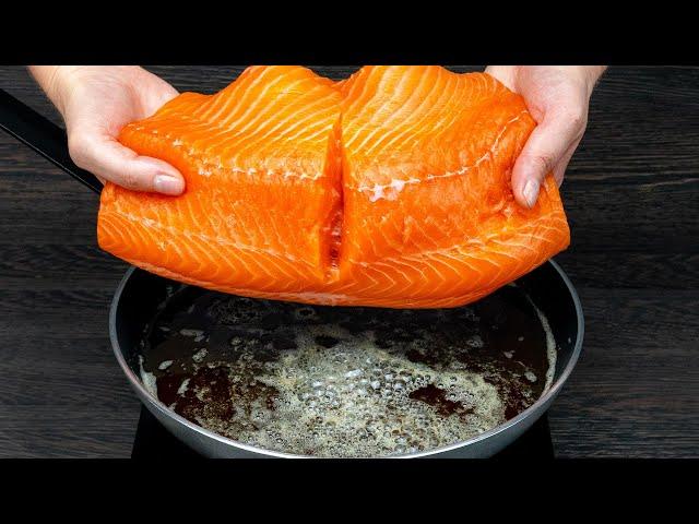 Секрет, который скрывают повара! Вот как приготовить вкуснейшего лосося!