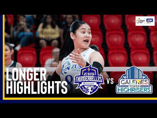 ZUS VS GALERIES TOWER | LONGER HIGHLIGHTS | 2024-25 PVL ALL-FILIPINO CONFERENCE | November 28, 2024