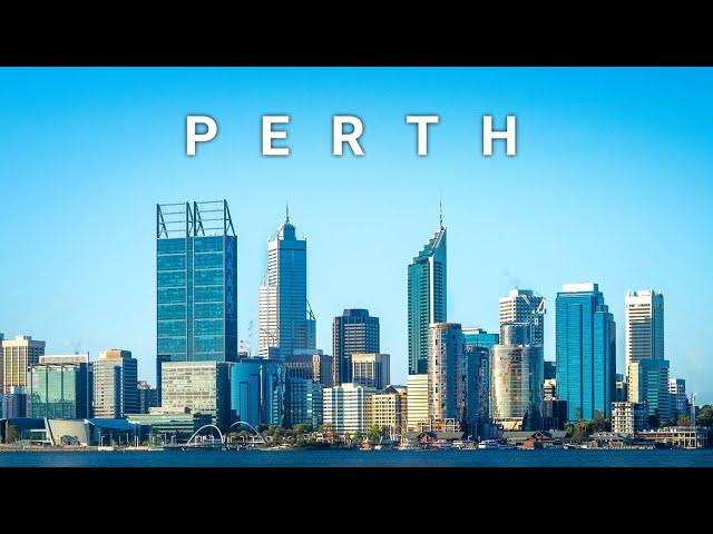 Perth City In Australia  4K |