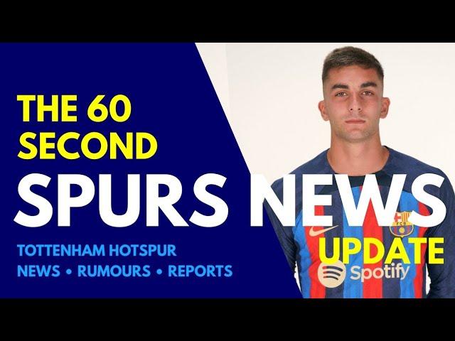 THE 60 SECOND SPURS NEWS UPDATE: Seven Players Leaving, Ferren Torres Interest, Gray on Son, Spence