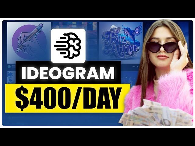 Make $400 with Ideogram - Easiest Way to Earn Money Online for Beginners