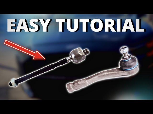 HOW TO REPLACE TIE RODS (EASY STEP-BY-STEP)