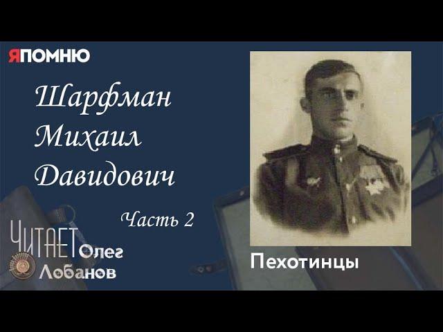 Шарфман Михаил Давидович.  Часть 2.  Проект "Я помню" Артема Драбкина. Пехотинцы.