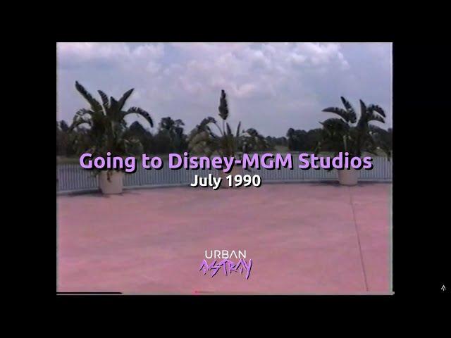 Going to Disney MGM Studios, FL (Jul 1990)