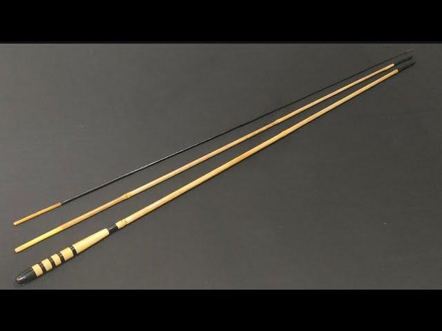 Amazing Creativity ..!  Make a Fishing Rod from Bamboo that is beautiful and charming