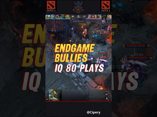 Endgame bullying fail in DOTA 2!  #dota2 #dota2gameplay #game #dota2fails