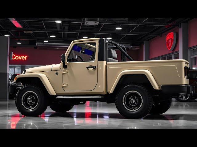 "2025 Willys Jeep Pickup Truck: The Ultimate Off-Road Machine"