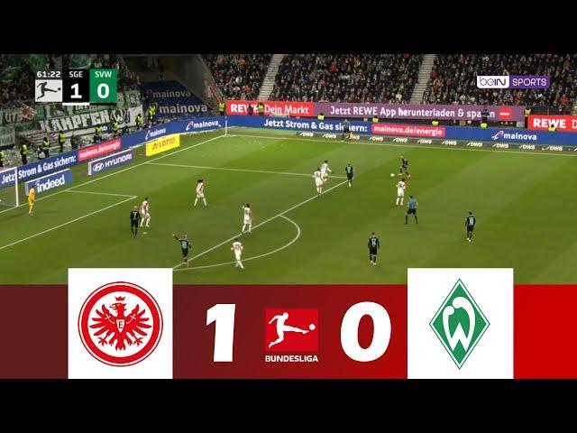 Eintracht Frankfurt gegen Werder Bremen [1-0] | Bundesliga 2024/25 | Spielen Höhepunkte!